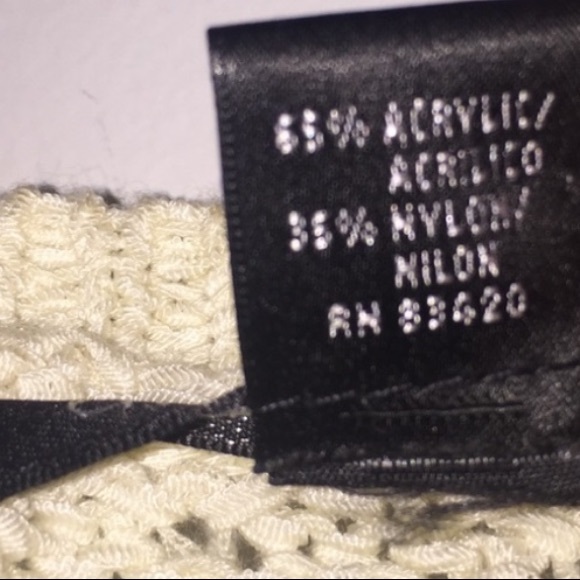 August Silk cream boho one button cardi Large - Picture 5 of 6